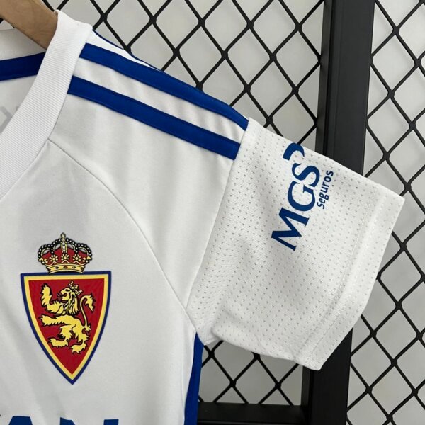 23-24 Real Zaragoza Home Kids Kit - Image 2