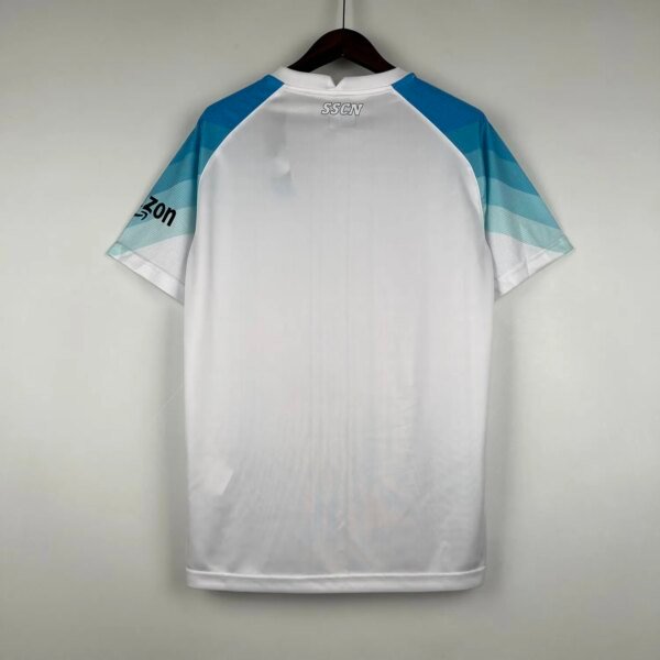 23-24 Napoli Champions White Jersey - Image 3