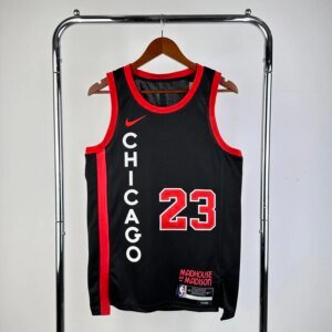 23-24 Chicago Bulls City Edition Michael Jordan #23 Swingman NBA Jersey