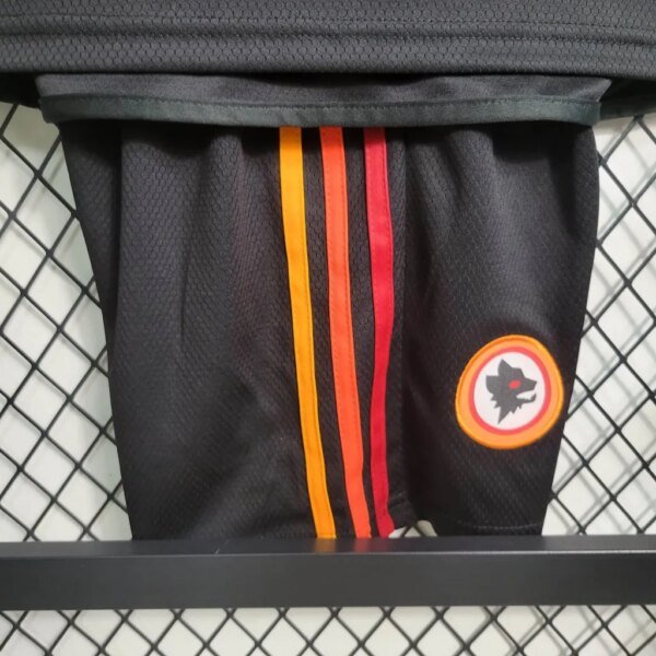 23-24 Roma Third Kids Kit - Image 3