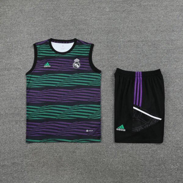 23-24 Real Madrid Training Vest Suit - Image 7