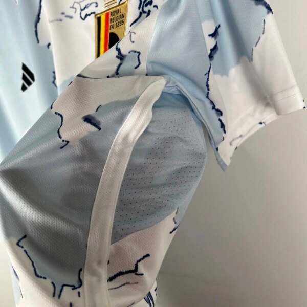 2023 Belgium Blue and White Jersey - Image 4
