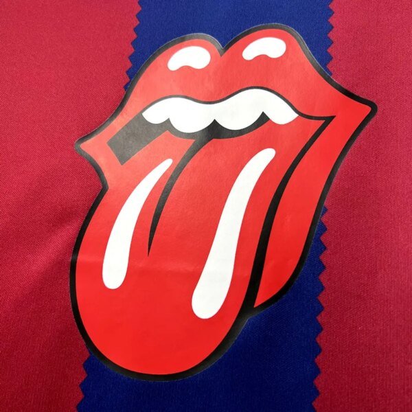 23-24 Barcelona x Rolling Stones ?El Cl?sico? Limited Edition Fans Jersey - Image 4