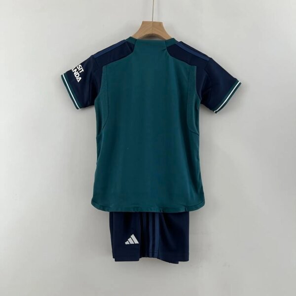 23-24 Arsenal Third Kids Kit - Image 5