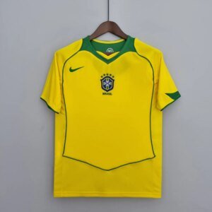 04-06 Brazil Home Retro Jersey