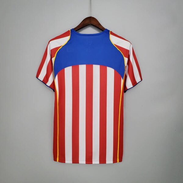 04-05 Atletico Madrid Home Retro Jersey - Image 2