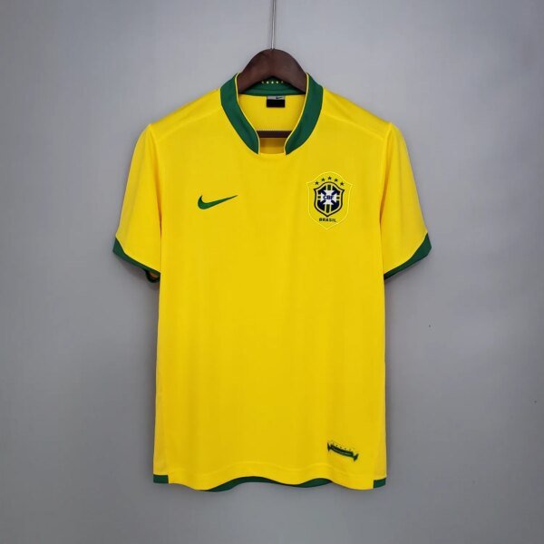 2006 Brazil Home Retro Jersey