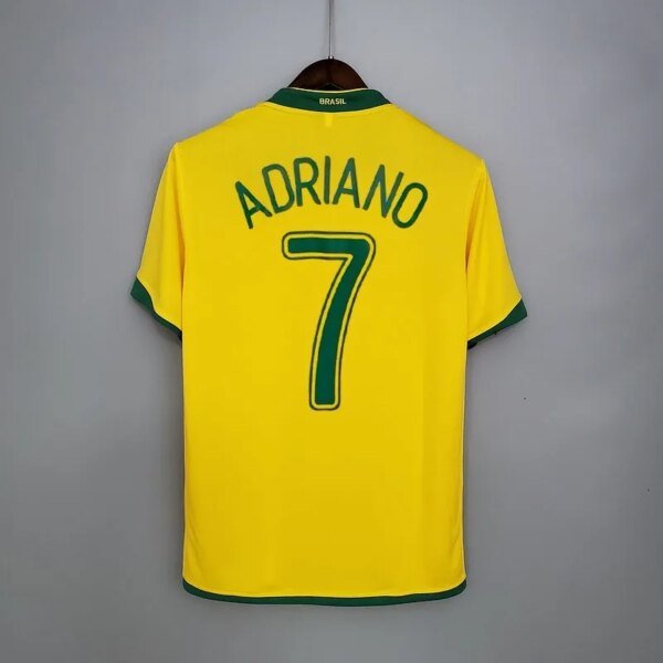 2006 Brazil Home Retro Jersey - Image 3