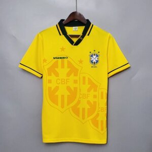 93-94 Brazil Home Retro Jersey