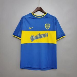 99-00 Boca Juniors Home Retro Jersey