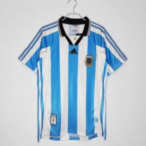 1998 Argentina Home Retro Jersey