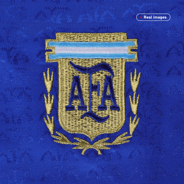Argentina #10 Away Jersey Retro 1994 - Image 5