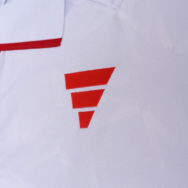 Manchester United White Polo Kit 25-26 - Image 6