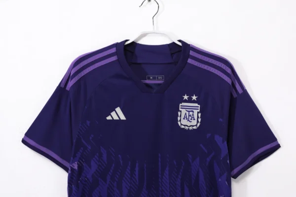 Argentina Away Kit Retro 2022 - Image 2