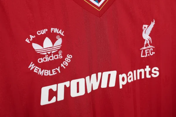 Liverpool Home Kit Retro 86-87 - Image 4