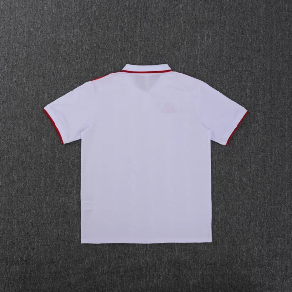 Manchester United White Polo Kit 25-26 - Image 4