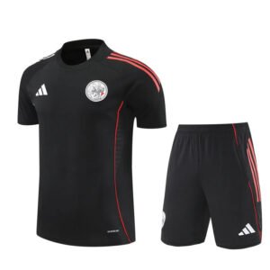 25-26 AX Black Short Sleeve Training Suit