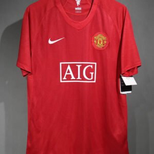 Manchester United Home Kit Retro 07-08
