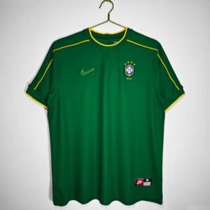 Brazil Goalkeeper Green Kit Retro 1998