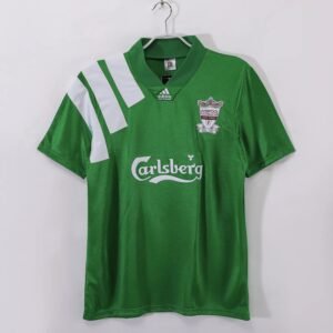 Liverpool Away Green Kit Retro 92-93