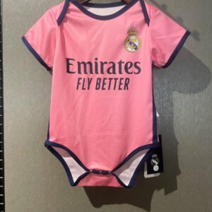 25-26 Real Madrid Pink Baby Clothing